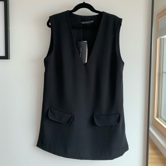 Zara Tunic Sz XS NWT - Picture 1 of 6